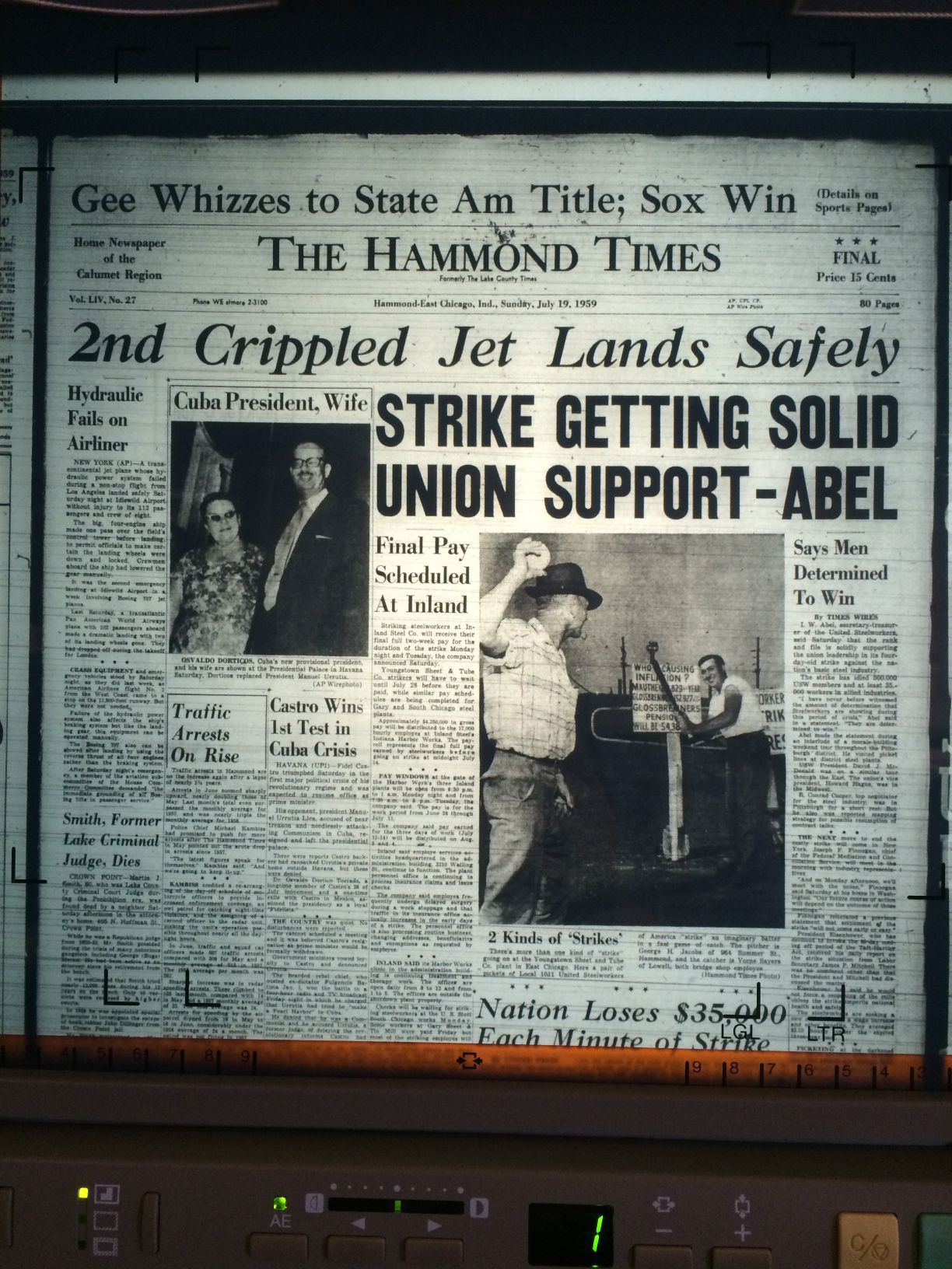 1959 steel strike